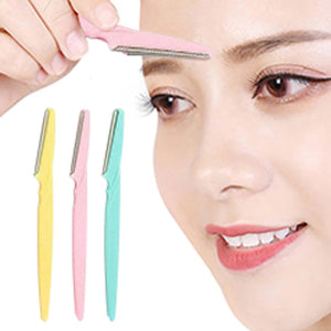 1/3 Pcs Eyebrow Trimmer Eyebrow Razor Shaver Blade Eye Brow Shaper Face Razor Facial Hair Remover For Women Beauty Makeup Tool