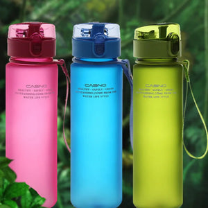 560ml High Quality Water Bottle Outdoor Sport Leak Proof Seal  School Water Bottles For Kids Drinkware BPA Free