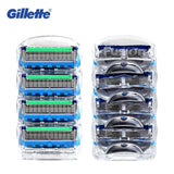 Original Gillette Fusion Proglide Power Electriic Razor Blade For Men Face Shaving Hair Removal Beard Shaver Razors Blades 8pcs