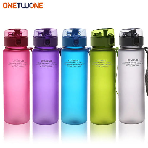 560ml High Quality Water Bottle Outdoor Sport Leak Proof Seal  School Water Bottles For Kids Drinkware BPA Free