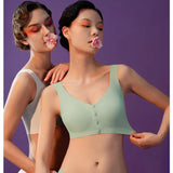 2pcs/lot Plus Size Breastfeeding Maternity Nursing Bra Feeding Underwear For Pregnant Women Silk Women Bra