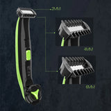 4 in 1 Men's Shaver Trimmer Multi-function Razor Replaceable Blade Compitible with Gillette Fusion for Men Beard Hair Removal