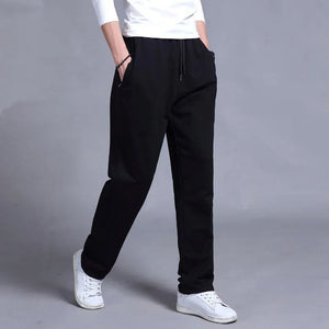 2021 Spring Autumn Joggers Men Jogging Sweatpants Sportswear Knit Tracksuit Sports Pants Trousers Oversize Wide Leg Clothing