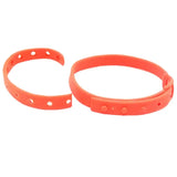 11pc Orange Dog Cat Collar Flea Tick Prevention Pet Collar Pest Control to Repel Flea Killer Collar Pet Cat Accessories