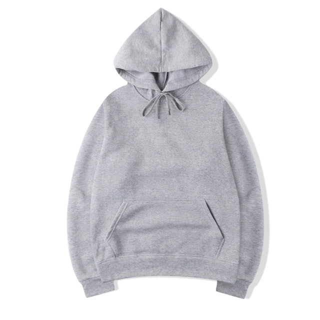 Men's Hoodies Women Pullover Spring Autumn Casual Hoodie Sweatshirts Solid Color Hoodies Oversize Black Sweatshirt For Male