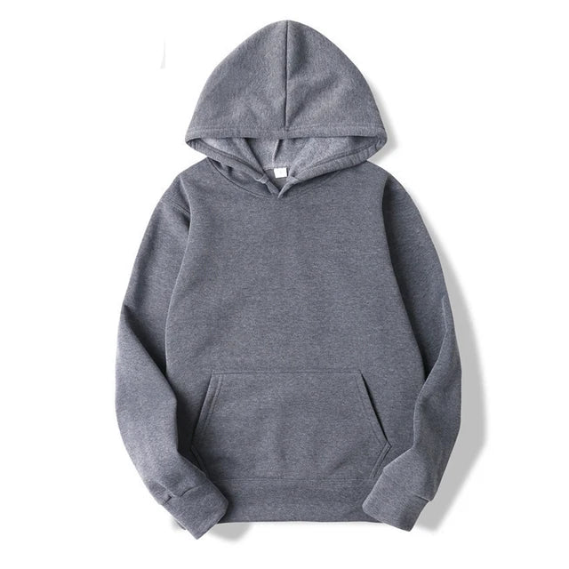 Men's Hoodies Women Pullover Spring Autumn Casual Hoodie Sweatshirts Solid Color Hoodies Oversize Black Sweatshirt For Male