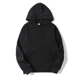 Men's Hoodies Women Pullover Spring Autumn Casual Hoodie Sweatshirts Solid Color Hoodies Oversize Black Sweatshirt For Male