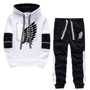 Men Tracksuit Two Piece Set 2022 Autumn and Winter Pullover Hoodies Sweatshirt+Pants Suit Man Hoodies Set Tracksuit Men Luxury