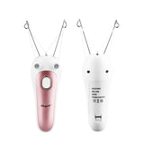 CkeyiN Women Electric Epilator Body Facial Hair Removal Defeatherer Cotton Thread Depilator Lady Shaver Face Hair Remover Beauty