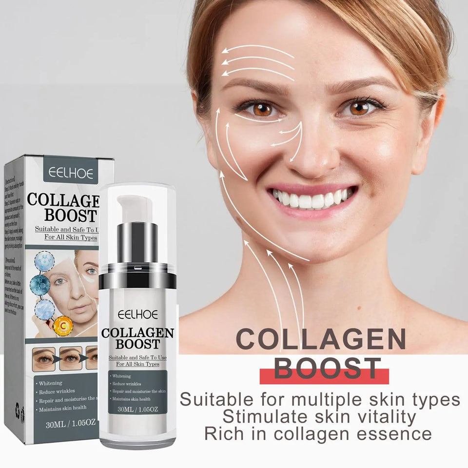 30ml Collagen Boost Serum Anti-Aging Dark Spot Corrector Wrinkle Cream Women Face Skin Care