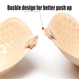 New Invisible Push Up Women Bra Backless Strapless Bra Seamless Front Closure Bralette Underwear Women Self-Adhesive Silicone Sticky