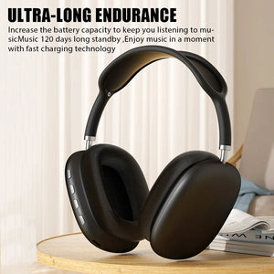 New Wireless Bluetooth Headphones With Mic Noise Cancelling Headsets Stereo Sound Earphones Sports Gaming Earbuds for Xiaomi