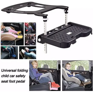 Baby Car Seat Safety Footrest Foldable Pram Footrest Adjustable Attachment Support Baby Foot Pedal Rest Holder Accessories