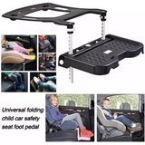 Baby Car Seat Safety Footrest Foldable Pram Footrest Adjustable Attachment Support Baby Foot Pedal Rest Holder Accessories