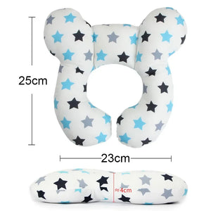 New Baby Pillow Protective Travel Baby Car Seat Head Neck Support Pillows Newborn Children U Shape Headrest Toddler Cushion 0-3 Years