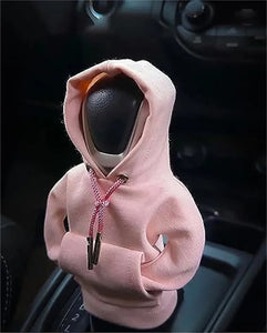 Hoodie Car Gear Shift Cover Fashion Gearshift Hoodie Car Gear Shift Knob Cover Manual Handle Gear Sweatshirt Change Lever Cover