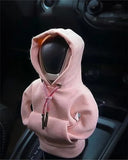 Hoodie Car Gear Shift Cover Fashion Gearshift Hoodie Car Gear Shift Knob Cover Manual Handle Gear Sweatshirt Change Lever Cover