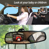 Baby Car Mirror Adjustable Baby Car Seat Back Seat Rearview Facing Headrest Mount Child Kids Infant Baby Safety Monitor Accessories