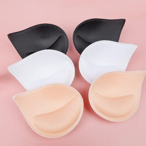 3D Push Up Women Bra Pads Inserts Women Underwear Small Breast Lift Breathable Sponge Padded Bra Pad Lining Swimsuit Bra Insert