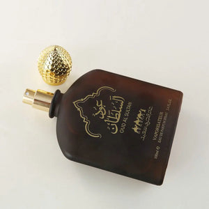 Arabian Deodorant Fragrances 100ml Gold Black Bottle Design Perfume Oil Exotic Vanilla Perfume For Men Date Beauty and health