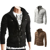 Hoodie Fleece Cardigan Hooded Coat Men's Hoodies Sweatshirts Pullover For Male Hoody Sweatshirt