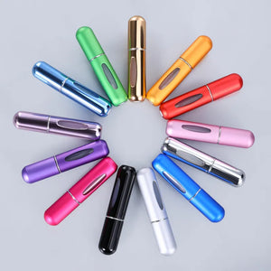 5/8ml Portable Mini Refillable Perfume Atomizer Aluminum Parfume Spray Bottle  Empty Cosmetic Containers for Travel Tool