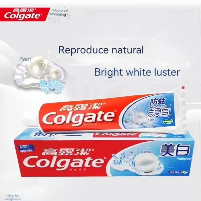 2 PCS Colgate Toothpaste Whitening Teeth Cleaning The Mouth Fresh Breath Prevent Moths Toothpaste Set 140g*2