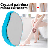 Hot Crystal Physical Hair Removal Eraser Glass Hair Remover Painless Epilator Easy Cleaning Reusable Body Care Epilator