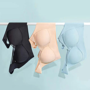 Sexy Top Seamless Women Bra Plus Size Backless Bras Push Up Women Wireless Bralette Woman Underwear Sports Unwired Bra Without Frame