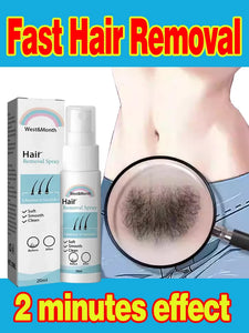 Hair Removal Spray Armpit Leg Arm Hair Growth Inhibitor Hair Removal Body Cream Permanent Sensitive Muscle Mild Non Irritating