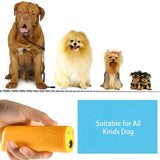 3 in 1 Pet Dog Repeller Anti Barking Device Ultrasonic Dog Repeller Stop Bark Control Training Supplies With LED Flashlight