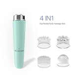 4 In 1 Electric Facial Massager Micro Vibration Eye Beauty Instrument For Relax Eye Dark Circles Eye Bags Wrinkles Puffiness