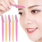 3/10Pcs Eyebrow Razor Eyebrow Trimmer Women Face Razor Hair Remover Eye Brow Shaver Blades for Cosmetic Beauty Makeup Tools