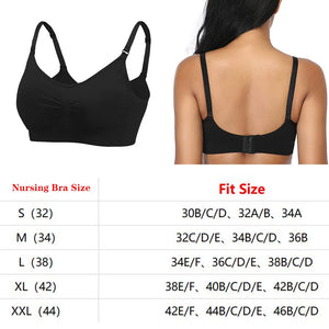 Breastfeeding Women Bra Maternity Nursing Bra for Feeding Nursing Underwear Clothes for Pregnant Women Wirefree Breathable Bra