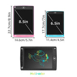 6.5/8.5 inch LCD Writing Tablet Drawing Board Kids Graffiti Sketchpad Toys Handwriting Blackboard Magic Drawing Board Toy Gift