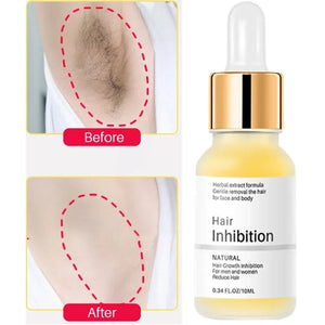 Powerful Inhibition Hair Growth Inhibitor Permanent Painless Hair Removal Cream Armpit Hair Removal Serum Fast Mild Hair Remover