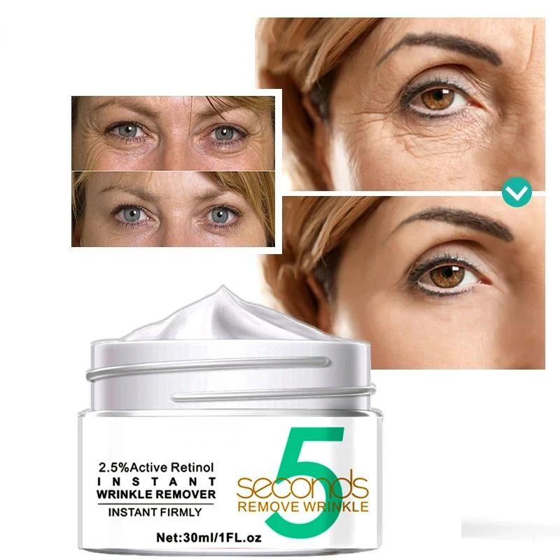 5 Seconds Wrinkle Remover Instant Anti-Aging Face Cream Skin Tightening Firming