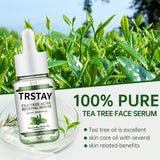 Acne Treatment Face Serum Tea Tree Oil Essence Moisturizing Shrink Pores Acne Facial Serum Korean Skin Care Products