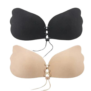 Invisible Strapless Adhesive Stick Women Bra Strapless Push Up Bras Women Sexy Backless Lingerie Seamless Silicone Bralette Underwear