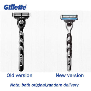 Original Gillette Mach 3 Men's Manual Shaver Safety Razor Face Beard Shaving Hair Removal Mach3