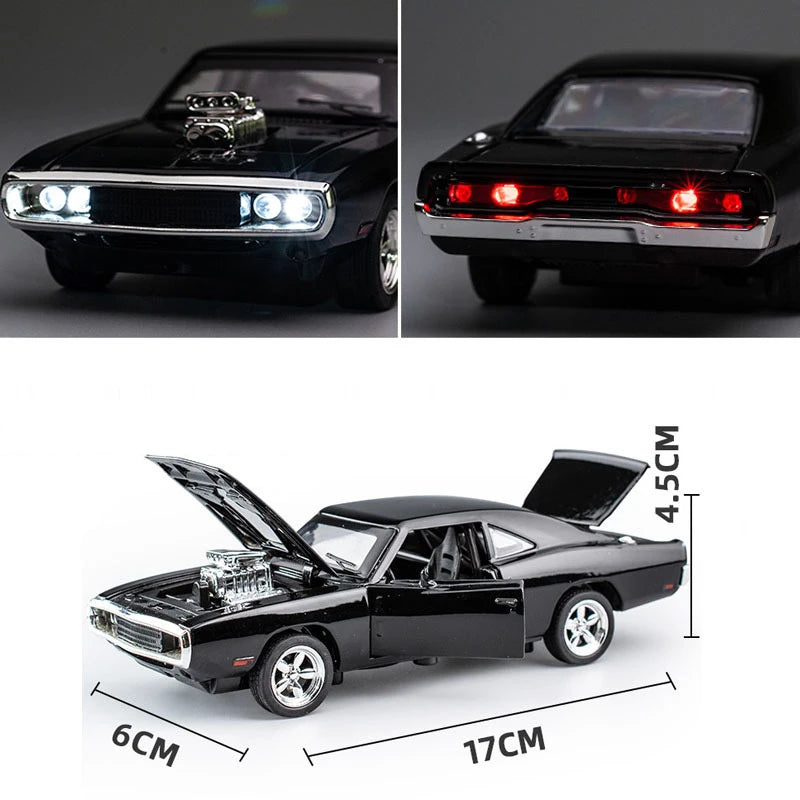 1:32 Simulation Challenger Fast & Furious 7 Alloy Car Model Diecasts Toy Vehicles Decoration Toys For Children Boy