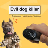 3 in 1 Pet Dog Repeller Anti Barking Device Ultrasonic Dog Repeller Stop Bark Control Training Supplies With LED Flashlight