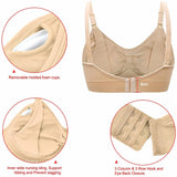 Breastfeeding Women Bra Maternity Nursing Bra for Feeding Nursing Underwear Clothes for Pregnant Women Wirefree Breathable Bra