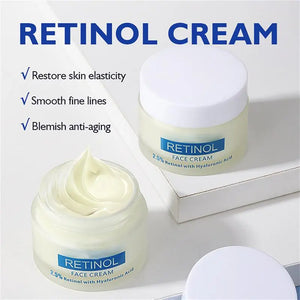 Anti-Wrinkle Anti-aging Firming Serum Hyaluronic Acid Vitamin A Retinol Face Cream For Women Lighten Wrinkles Dark Spots