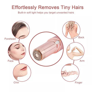 Epilator Face Hair Removal Painless Facial Shaver Electric Trimmer Hair Remover Bikini Depilator Shaving Machine for Women