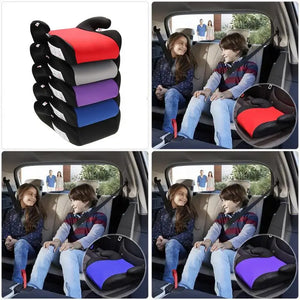 Car Booster Seat Mat Safe Sturdy Baby Car Seat Kid Children Baby Increased Seat Pad Fits 6-12 Years Multi-color Car Non-slip Booster Seat