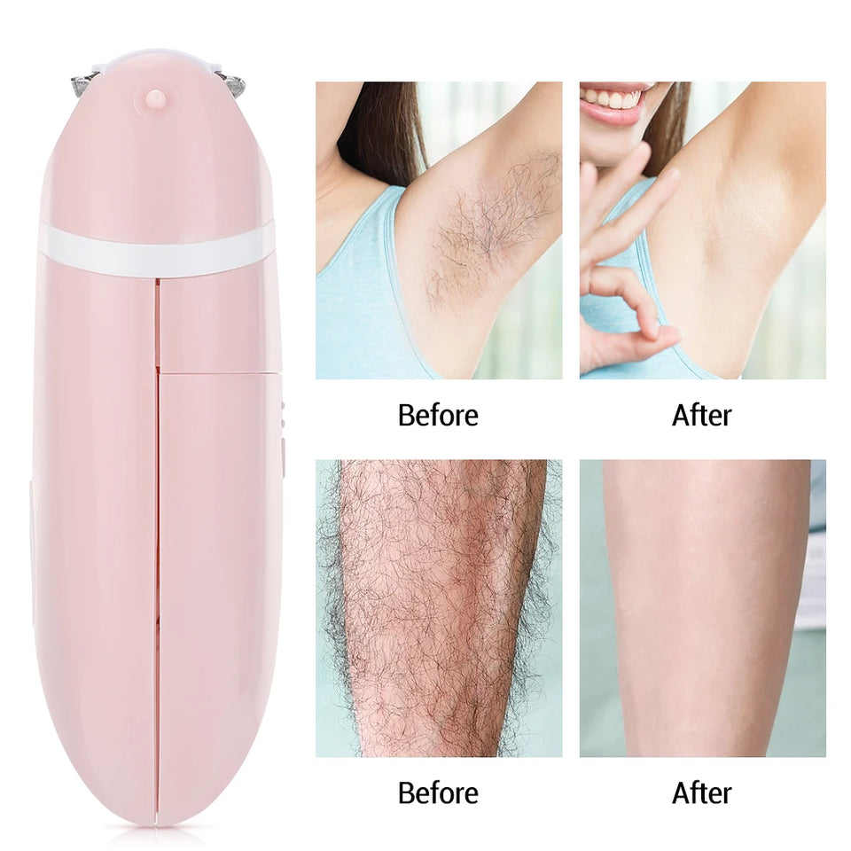 Women's 3 in 1 Shaver Electric Mini Razor Special Hair Removal Equipment Whole Body Knife Armpit Intimate Area