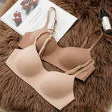 Sexy Women Bra Tube Top Beauty Back Lingerie Women Underwear Bras Solid Non-Wire Support Comfort Seamless Bra Breathable