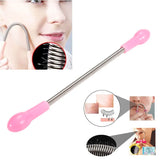 Face Hair Spring Remover Stick Removal Threading Beauty Tool Epilator Cream Hair Removal Tool  Stainless Steel Epilator Stick