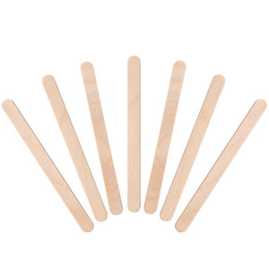 100pc Wooden Waxing Stick Hair Remove Disposable Spatula Bean Body Beauty Tool Face Eyebrows Applicator Depilation Wooden Stick